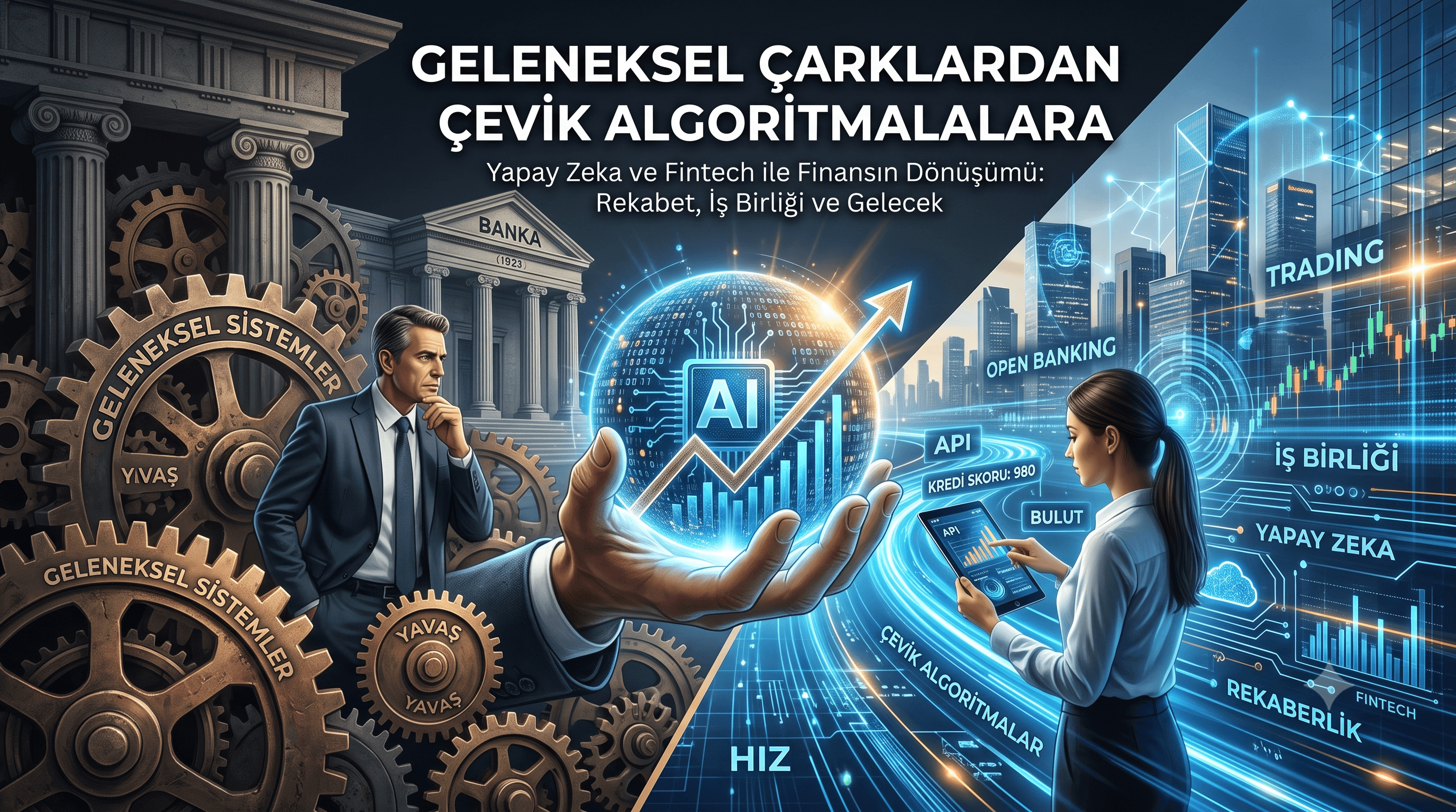 Yapay Zekanın Finans Sektöründeki Yıkıcı Etkisi: Fintech Startup’ları Bankacılığı Nasıl Dönüştürüyor?